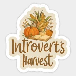 Introvert’s Harvest Sticker